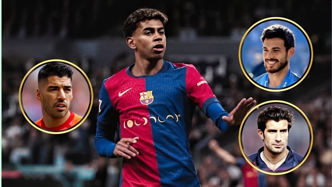 Lamine Yamal gets showered with praise from Barcelona stars