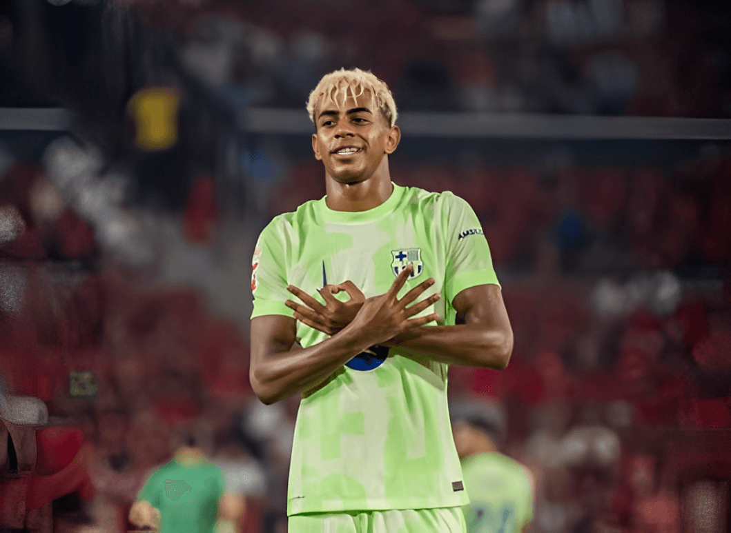 Barcelona’s Lamine Yamal's iconic 304 celebration