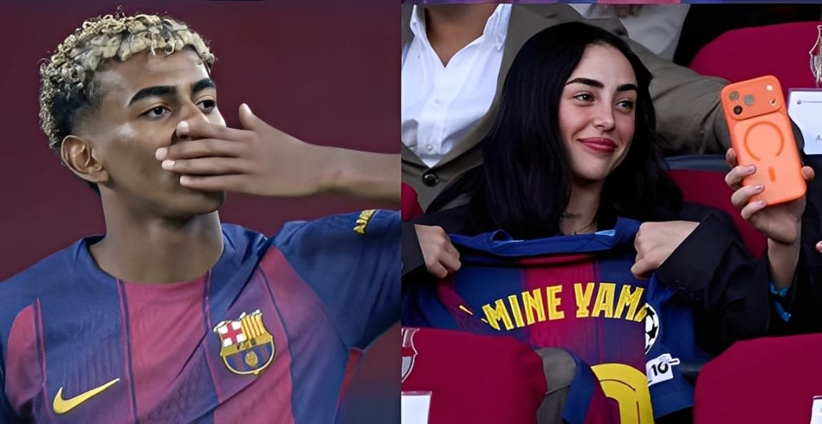 Lamine Yamal's tribute to Nicki Nicole