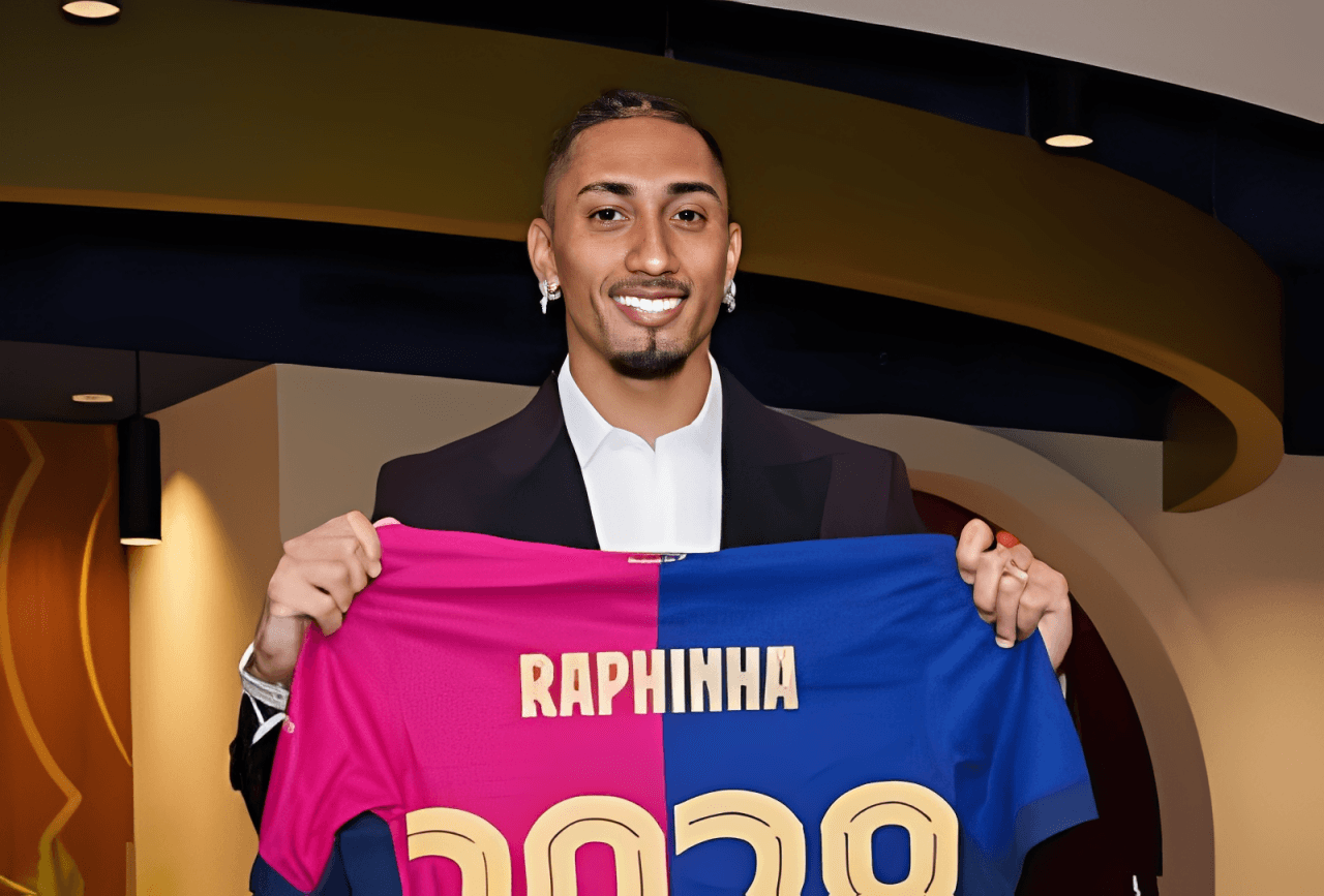 Barcelona Announces Raphinha Injury Update Before Albacete Clash