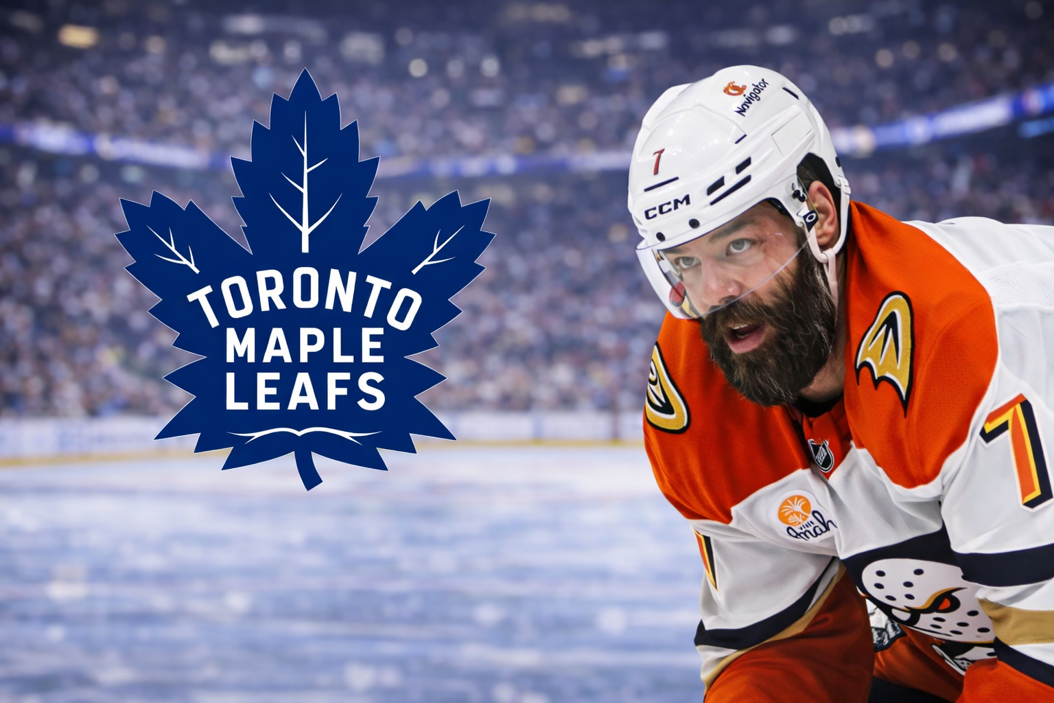 Ducks’ Radko Gudas Injured Ahead of Maple Leafs Clash After Auston Matthews Hit