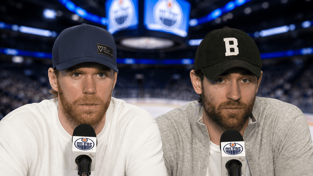 Oilers stars Connor McDavid and Leon Draisaitl