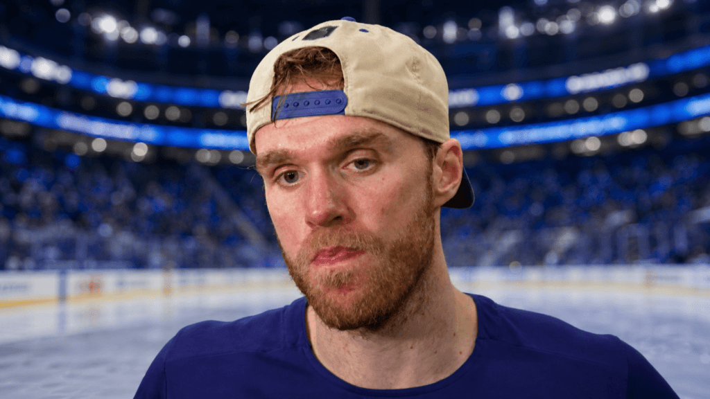 Edmonton Oilers captain Connor McDavid