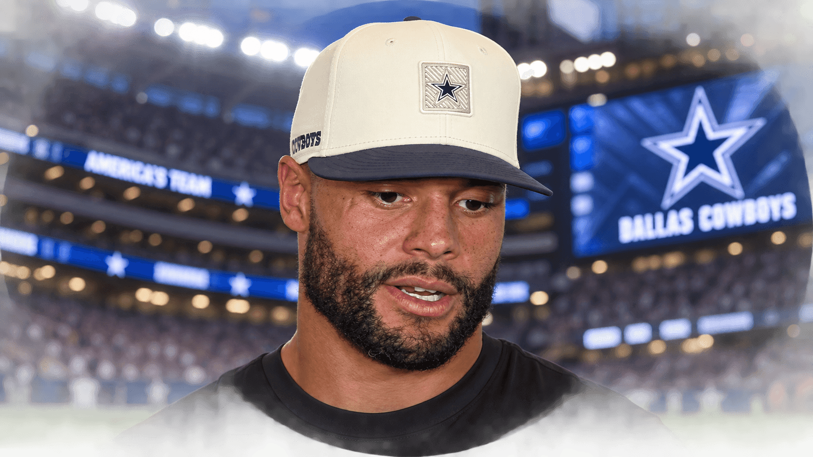 Cowboys' Dak Prescott gets emo after breaking Tony Romo's TD record