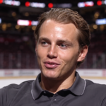 Patrick Kane reacts to Blackhawks’ win over Kings